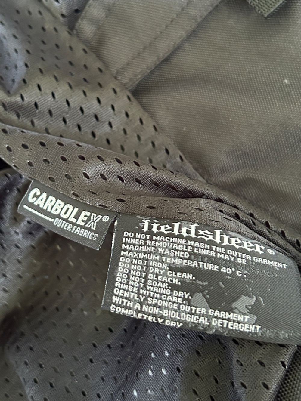 FIELDSHEER CORBOLEX BLACK WOMENS MOTERCYCLE RIDING JACKET SIZE M - Picture 11 of 16